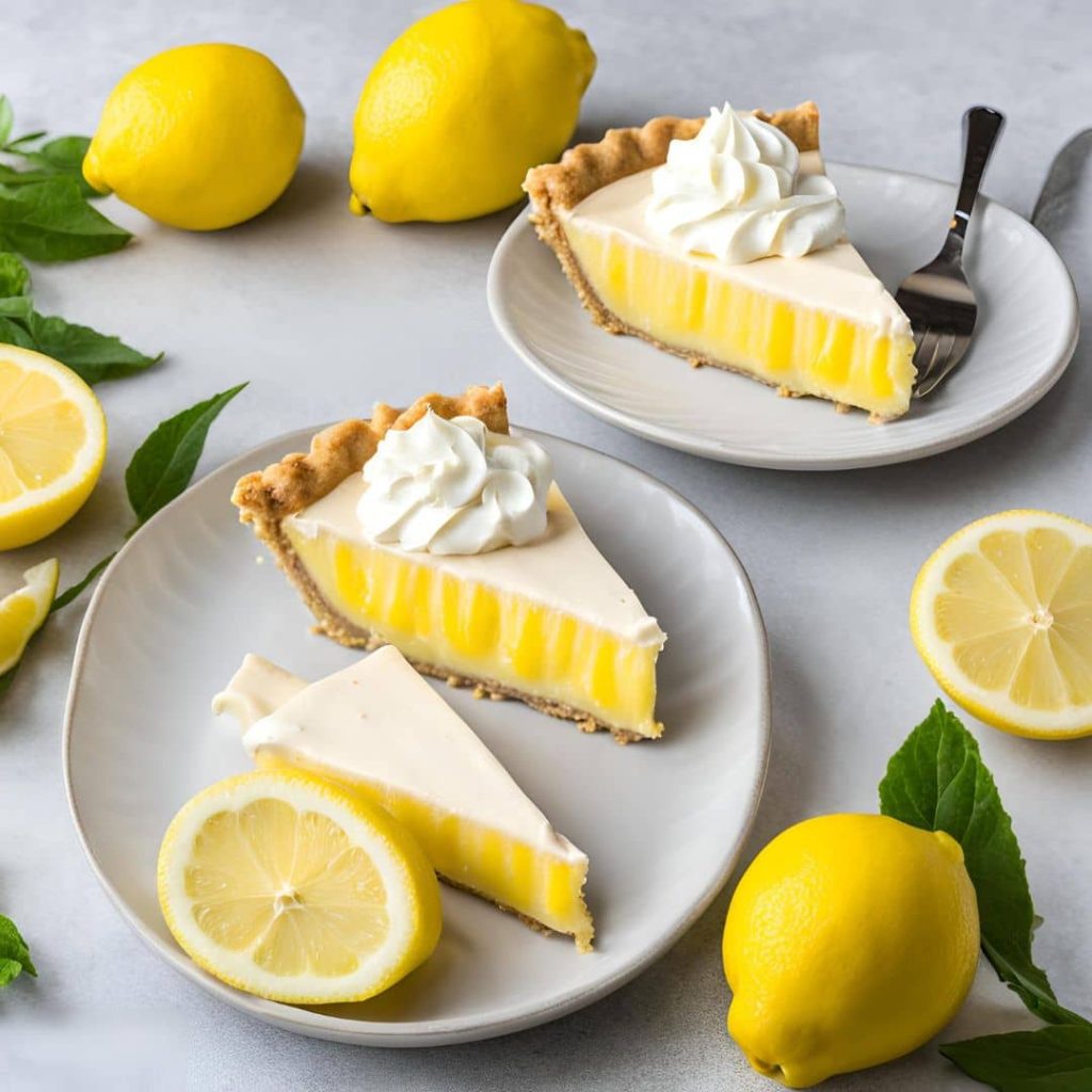 CREAM CHEESE LEMONADE PIE