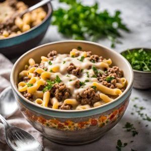 homemade hamburger helper