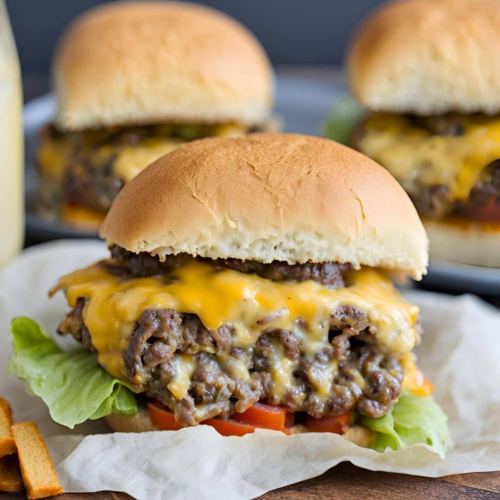 Baked Cheeseburger Sliders