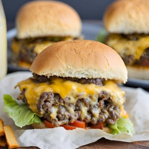 Baked Cheeseburger Sliders