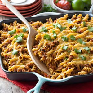 Cheesy Taco Pasta