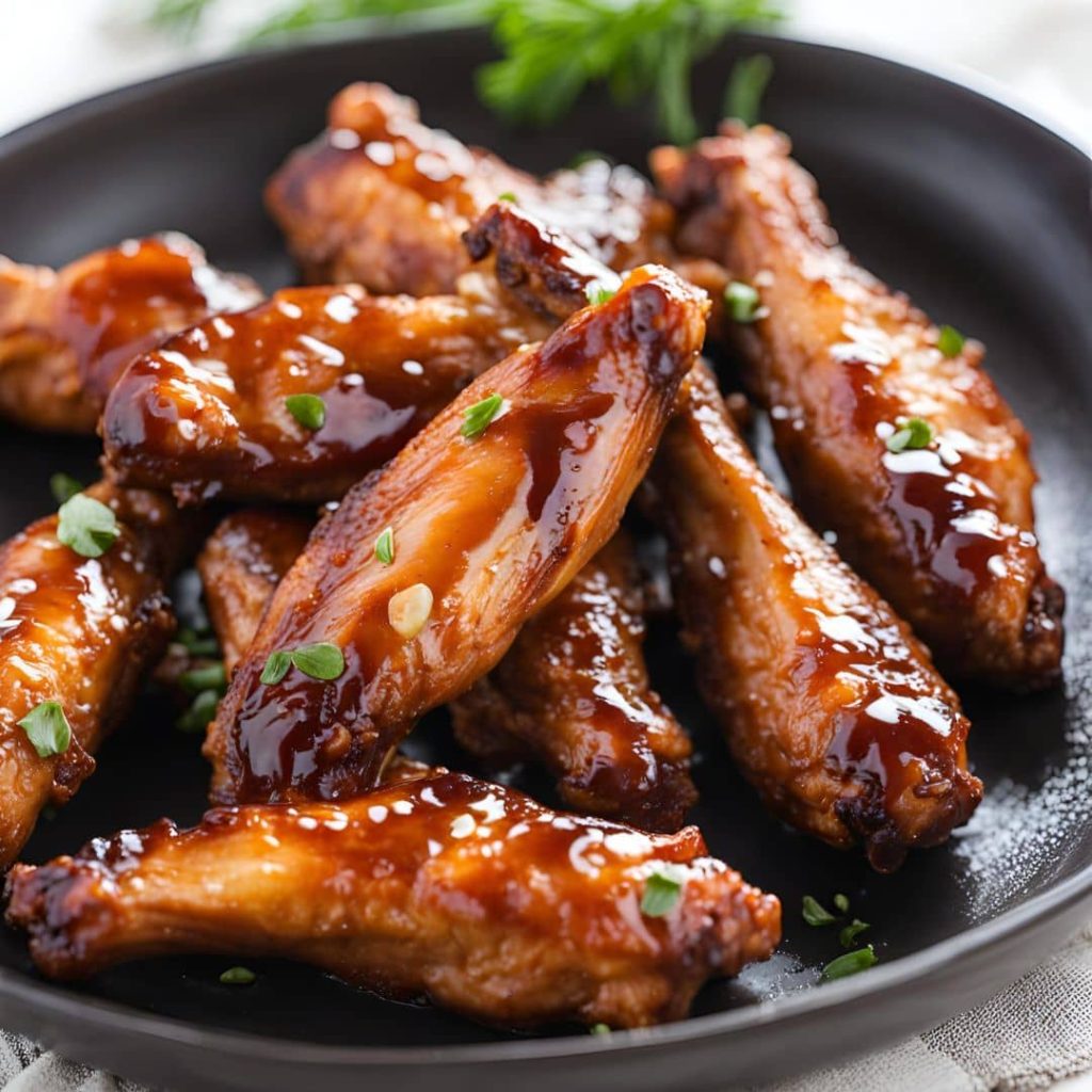 Caramelized Baked Chicken Wings