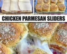 chicken parmesan sliders