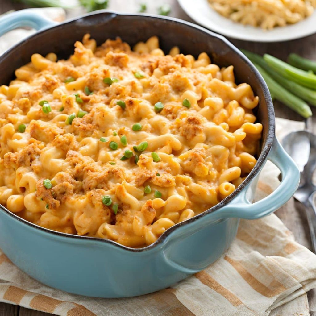 buffalo chicken macaroni and cheese