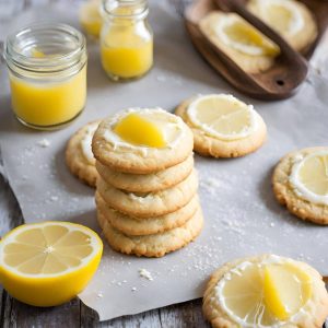 Lemon Curd Cookies