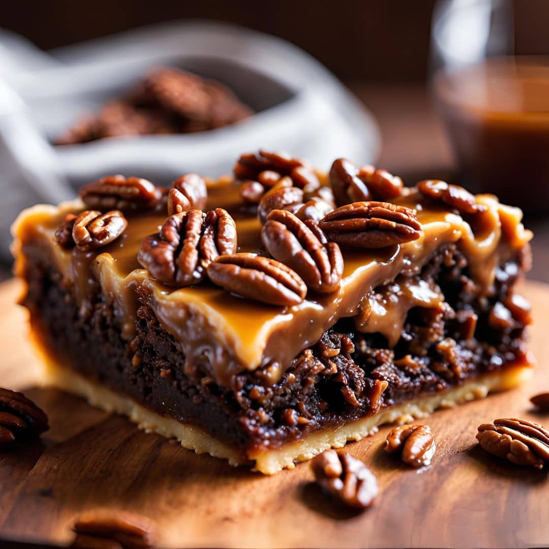 PECAN PIE BROWNIES