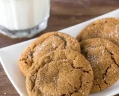 Super Soft Molasses Cookies